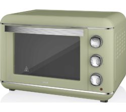 SWAN  Retro SF37010GN Electric Oven - Green